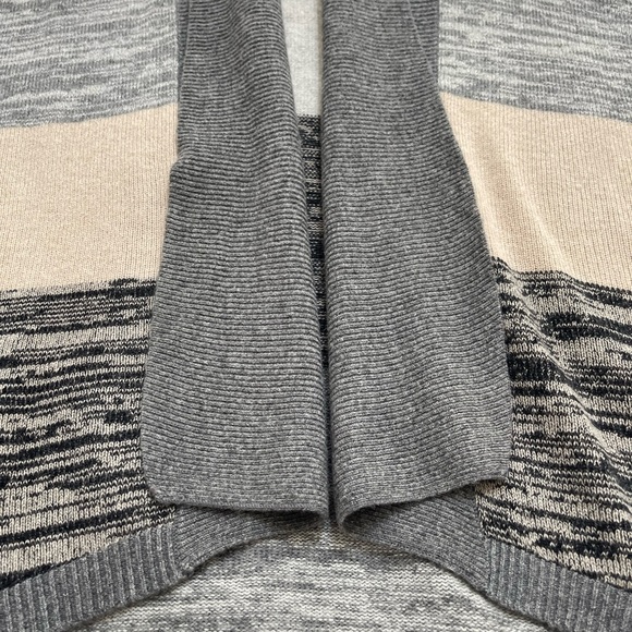 Nordstrom Collection 100% Cashmere Open Cardigan Sweater Grey Size S/M - Picture 12 of 14
